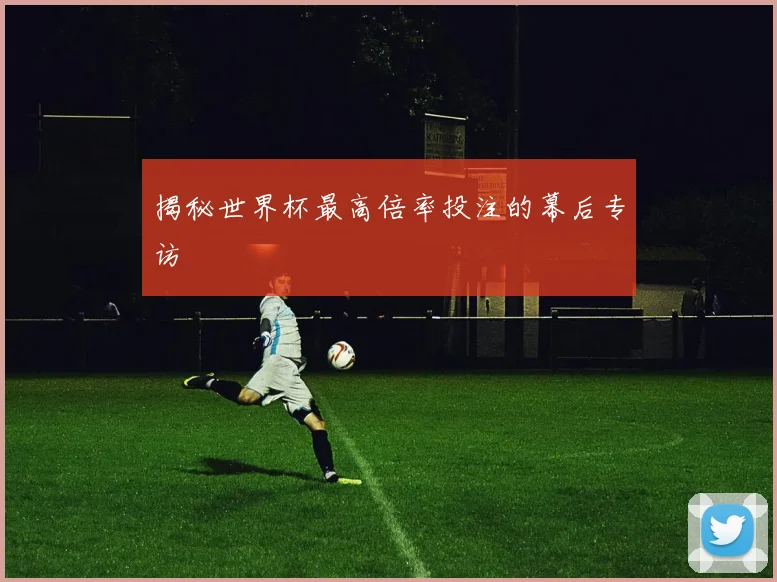 揭秘世界杯最高倍率投注的幕后专访