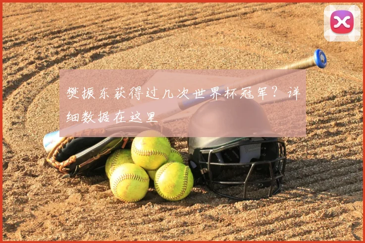 樊振东获得过几次世界杯冠军？详细数据在这里